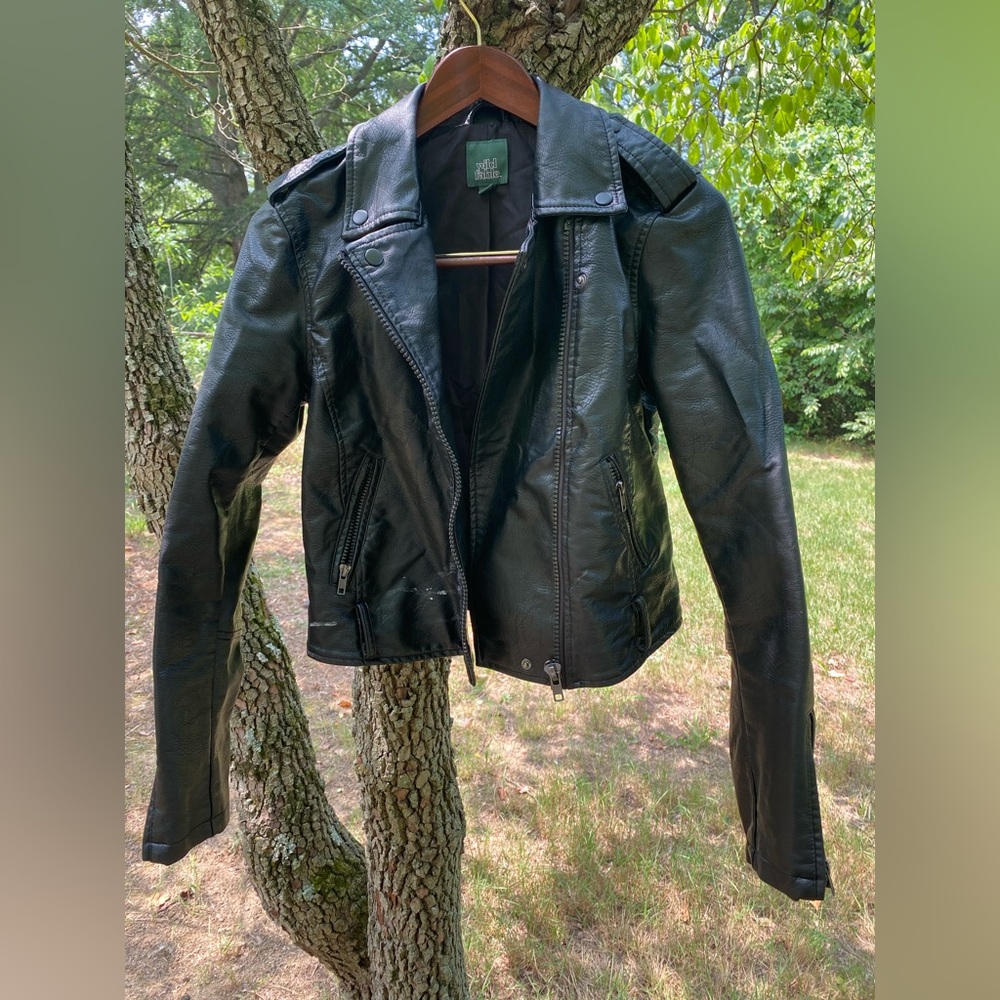 Leather jacket